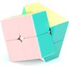 ROXENDA Speed Cube 2x2 Stickerless, Cubo Magico 2x2x2 Professionale, 3D Puzzle Rompicapo per Adulti e Bambini, Cubo Magico di Puzzle Bambini Adolescenti Adulti (2x2x2)