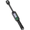 LLAVETOR Chiave Dinamometrica Digitale 3/8'', 3-60Nm Chiave Dinamometrica Elettronica per Bici, ± 2% Precisione di Coppia a Doppia Direzione, Cicalino e Notifica Flash LED per Moto