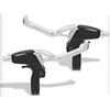RMS Coppia Leva/Leve Freno 2 Dita Bici MTB + City Bike 20 - 24 - 26 - 28