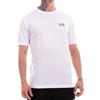 Ea7 Emporio Armani T-shirt da Uomo Core Identity in Jersey di Cotone Bianco