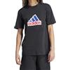 Adidas T-Shirt da Uomo Future Icons Badge Of Sport Nera
