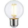 Paulmann 28987 Lampadina LED a filamento Globe 230 V G60 E27 7W 230V 806lm 60mm chiaro vetro 2700K - bianco caldo