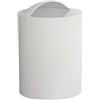 GEDY G-Eye Gettacarta Bianco, Misure e Peso Cestino Bagno: 26,5X19X19 CM & 0,25 kg, Realizzato in Resine Termoplastiche, Pattumiera Bagno Design R&S Gedy 100% Made in Italy, 2 Anni di Garanzia
