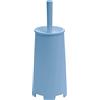 GEDY G-Oscar Scopino WC da appoggio Colore Celeste, 35X13X13 CM Peso 0,396 kg, scopino Bagno con setole Realizzato con Resine termoplastiche, Anni di Garanzia 2, Design R&S Gedy