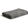Möve Illusions Relief - Telo doccia 67 x 140 cm, 100% cotone, cashmere/nero