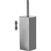 GEDY Perth Scopino WC da Muro, Misure e Peso: 38X9X9,5 CM & 0,835 kg, Scopettino WC Realizzato in Acciaio Inox, Finitura cromata, Scopino Bagno Design di R&S Gedy, 2 Anni di Garanzia