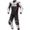 Alpinestars Tuta Moto Intera Alpinestars GP-R7 1PC Bianco Nero Rosso Flu