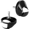 ABC life ABClife 2pcs Ruota Castor per iRobot Roomba 500 600 700 800 900 Serie 529 550 650 760 780 870 880 980 Aspirapolvere parti