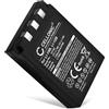CELLONIC 1x Batteria per Fotocamera Compatibile con Olympus µ 400, Mju/Stylus 300, µ 300, Li-10B - (1100mAh, 3.7V)