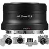 7artisans Obiettivo AF 27 mm F2.8 Z Mount, Prime, Costruzione in metallo, compatibile con fotocamere Nikon Z Mount