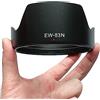 XAGMODSHN Paraluce da 77 mm per RF24-105 mm F4L è obiettivo EOSR5 RP singolo