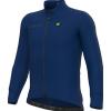 ALE' Giubbino invernale ciclismo ALE' SOLID FONDO 2.0 blu 2025