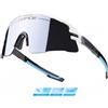 Force Occhiali per bici ciclismo FORCE AMBIENT bianco grigio lente nera