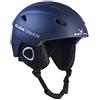 Black Crevice Skihelm Weiß, Casco da Sci Kitzbühel, Blu Navy/Bianco, Taglia L Unisex-Adulto