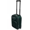 ORMI VALIGIA PICCOLA 50 CM TROLLEY BAGAGLIO A MANO RYANAIR EASY JET 2 RUOTE LOW COST TELA ECONOMICO (verde)