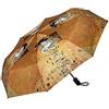 VON LILIENFELD® Ombrello Tascabile Automatico Portatile Leggero Stabile Colorato Arte Gustav Klimt: Adele