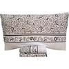 IL BOTTEGONE Set Lenzuola Una piazza e mezza 100% Cotone Completo con Federa copri cuscino (Keith Beige)