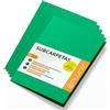 OFITURIA Cartelline Cartoncino A4, Raccoglitori Documenti di Carta 180gr, Cartella Portadocumenti per Archiviazione, Confezione da 50 Carpette Portadocumenti Colorate Ordinare Documenti - Ofituria (Turchese)