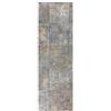 Tadi & Imperio1979 Tappeto in vinile - Tappeti Tadi & Impero - imitazione metallo arrugginito marrone - Design industriale ed elegante per la decorazione di interni - 65 x 300 centimetri