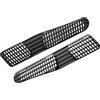 YEE PIN Compatibile con Skoda Kamiq Scala/Seat Arona Ibiza/Polo MK6 Taigo Air Vent Cover Materiale ABS Copertura per uscite di ventilazione sotto il sedile (2 pezzi)