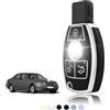 TOOMUME Cover Chiave TPU, Custodia Chiave Adatto per Mercedes Benz A/B/C/E/G/R/S Classe GLA GLC GLE GLK SLK CLA CLK CLS AMG W203 W204 W211 W212, Copri Chiavi Guscio Chiave Auto Telecomando - Smart Key