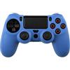retrogame COVER/GUSCIO IN MORBIDO SILICONE BLU/BLUE PER DUAL SHOCK 4 DUALSHOCK 4 CONTROLLER ANTISCIVOLO