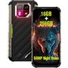 Ulefone Armor 22 Rugged Smartphone 2023, 16GB+256GB+512GB, Android 13 Telefono Indistruttibile, 64MP Visione Notturna, 6600mAh Batteria, 6.58" FHD+ Cellulare, Impronta Digitale/IP69K/NFC/OTG-Verde