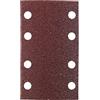 kwb 8184-08 5 pezzi Professional di carta vetrata (80 x 133 mm, perforato, dimensioni del grano 80, per legno, metallo e colore, per swinger swinger con piastra portatore in velcro e sistema di aspirazione, pacchetto spar)