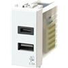 4 BOX 4BOX PRESA USB CON CONNETTORE TIPO C E TIPO A 3.0A PER BTICINO MATIX BIANCA 4B.AM.USB.30 [16021000]