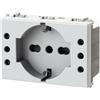 4 BOX Presa 4Box P503 presa schuko e due prese 10A vimar plana bianco- 4BP503.V14 [12131000]