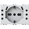 4 BOX Presa multistandard 4Box Usb P503 compatibile Vimar Arke bianco - 4BUSBP503.V19B [28131000]