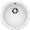 BLANCO 511621 Rondo, Lavello da Cucina SILGRANIT PuraDur, Bianco