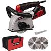 Einhell Fresa a muro TE-MA 1500 (1.500 Watt, regolazione continua della profondità di fresatura, regolazione flessibile della larghezza di taglio, avvio morbido, inclusa custodia + 2 dischi