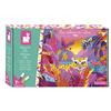 Janod - Pittura 3D - Tema Giungla - Les Ateliers du Calme - Kit attività Creative Bambini - Pittura Oro e Rosa Fluo per Bambini - Abilità Fino-Motorie e Concentrazione - dai 7 Anni, J07950