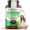DOSELANCE Rhodiola Rosea Forte 120 Capsule - Buon Umore e Concentrazione | Tonico Adattogeno Rinvigorente - Contro Stanchezza Fisica e Mentale - Integratore Made in Italy by Doselance