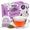 HERBALIA - Tisana alla Verbena in Bustine, Confezione di Infuso alla Verbena da 20 Bustine Senza Punti Metallici, 24 gr. di Verbena per Infusi e Tisane