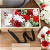 Générique Cofanetto regalo con candela profumata con fiore di sapone profumato, regalo da donna, personalizzato, compleanno, festa della mamma, San Valentino