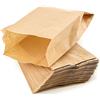 PACKRA - Sacchetto Kraft, sacchetti regalo, sacchetto regalo Kraft, piccoli sacchetti regalo di compleanno, busta vintage, buste regalo di Natale (50 pezzi, 15 x 27 x 6 cm)
