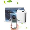 Mxmoonant Diffusore di Oli Essenziali senza Acqua con Nebbia Fredda, Copertura 60-100㎡, Bottiglia di Olio da 200ml, da Parete, App Control&Timer, per Grandi Ambienti, Casa, Ufficio, Negozio