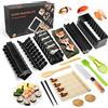 MLRYH Sushi Maker Kit Stampi per Sushi Kit per Preparazione Sushi set Kit Rulli per Riso Sushi Sushi Maker Cucina DIY Set Completo Adatto per Principianti (21 Pezzi)