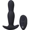 Doc Johnson A-Play -EXPANDER - Silicone Anal Plug with Remote - Black