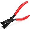 LPZMPZ Pinza Piegatrice a 180 Gradi, Piega Lamiera Manuale, Pinza Piegatrice a Mano con Manico Antiscivolo, Larghezza Ganasce 22 mm, per Piegare e Lisciare Lamiere, Rosso