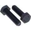 Keple M12x40 Bulloni a testa esagonale, viti nere in acciaio ad alta resistenza adatte per costruzioni metalliche, automobili, macchinari, acciaio HT Classe Class 10.9 DIN933 12mm x 40mm (5 pezzi)