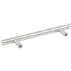 TRIXES 20 x Barra a T in Acciaio Inox Maniglie con Viti - 150 mm Larghezza; 96 mm interasse - per Credenze/Armadietti/Porte/Cassetti - Argentate