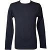 RAGNO T-Shirt Uomo Eco Cotton Caldo Cotone Manica Lunga Girocollo Sottogiacca Articolo U262A9, 078 Bleu, XXL