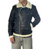 VEQUÈ Giubbotto Uomo Invernale Imbottito Con Pelliccia Montone Casual Giubbino Slim Fit Moderno (IT, Testo, XL, Regular, Regular, Grigio)