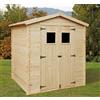 Salone Negozio Online Casetta Giulia in Legno Nordico 200X200X218H Senza Pavimento