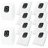 DLAIMI10 pezzi sacchetti per aspirapolvere compatibili con Rowenta Hygiene ZR200520 ZR200540 ZR200720 ZR200920, Compact Power RO31,RO77 RO64 RO74 RO39 per Rowenta Silence Force,Power XXL,X-Trem Power