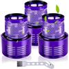 Rebirthcare 3 Pezzi Ricambio Filtro per Dyson V10 SV12 Cyclone Series, V10 Absolute, V10 Animal, V10 Total Clean, V10 Motorhead Aspirapolvere # DY-969082-01 Lavabile