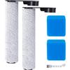 Fixbetter Set di accessori per aspirapolvere JONR ED12, per aspirapolvere Eureka NEW430, ricambio con 2 rotelle, 2 filtri, 1 spazzola per la pulizia